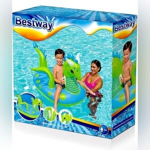 H2OGO! Fantasy Dragon Kids Ride-On Pool Float